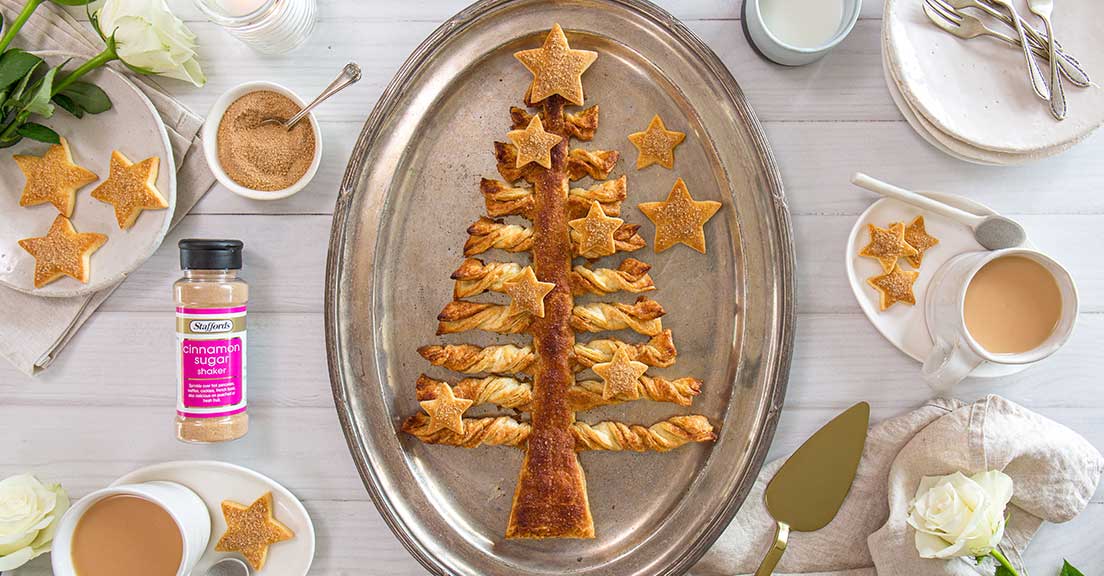 Cinnamon Sugar Holiday Tree With Cinnamon Sugar Butter Cookies Stafford Bros Draeger