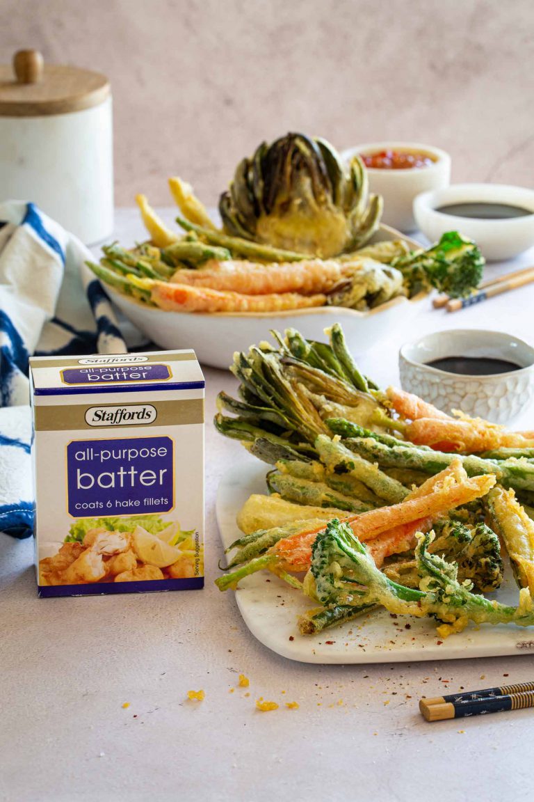 allpurposebattercrispybatteredvegplatter Stafford Bros & Draeger